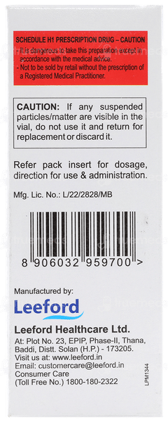 Meropace S 1.5 GM Injection 20 ML